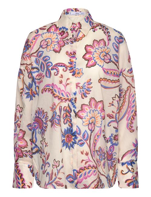 Mango | Flowy Floral Print Shirt | S