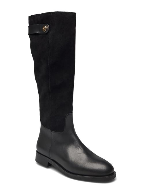 Tommy Hilfiger | Th Stud Leather Mix Long Boot | 38