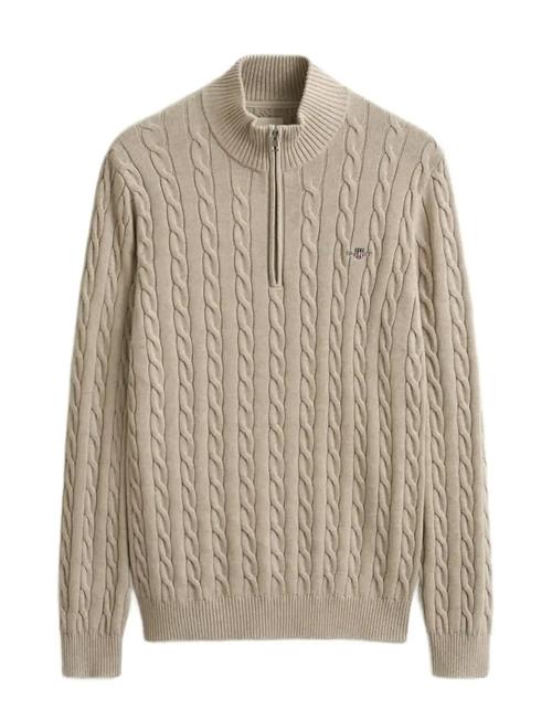 GANT | Cable Knit Half-Zip Sweater | XL