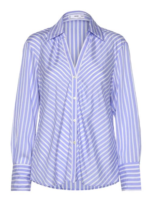 Mango | Striped Flowy Shirt | XS