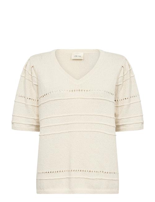Cream | Crpoppi Knit Blouse | L