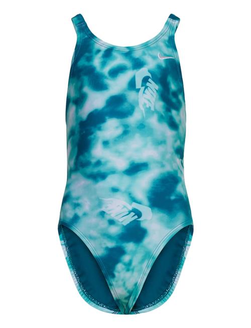 NIKE SWIM | Nike Hydrastrong Multi Print Fastback One Piece | 130-140
