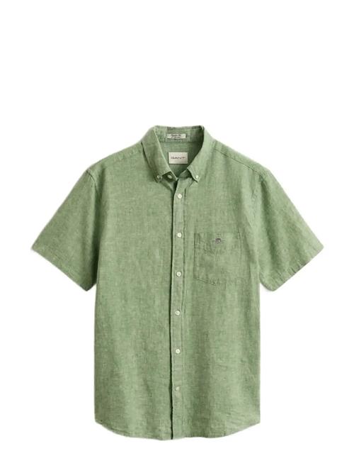 Gant | Reg Cotton Linen Ss Shirt | XXL