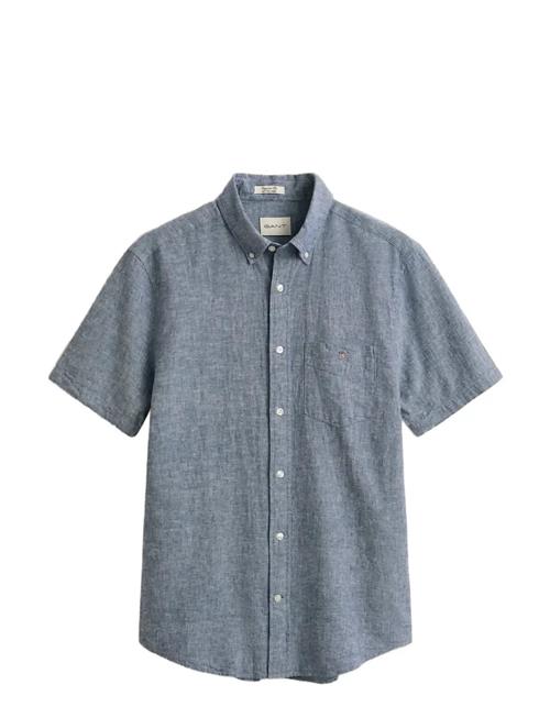 Gant | Reg Cotton Linen Ss Shirt | M