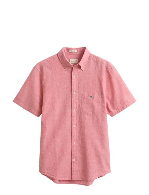 GANT | Reg Cotton Linen Ss Shirt | XXL