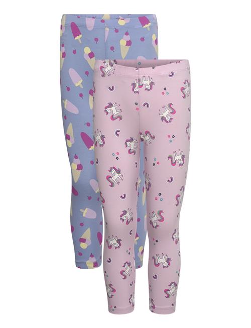 name it | Nmfvivian 2P Aop Capri Legging | 98