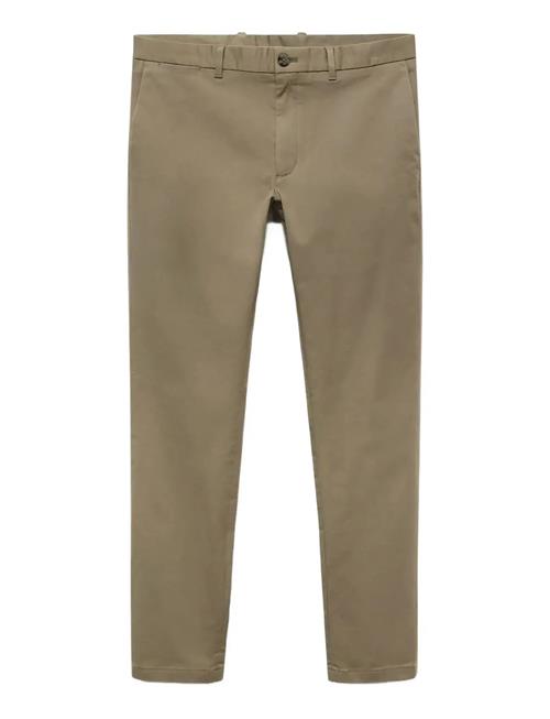 Mango | Barna Slim-Fit Twill Chino Trousers | 40