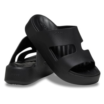 Crocs Getaway Platform H-Strap Sort US W9 (EU 39-40) Dame