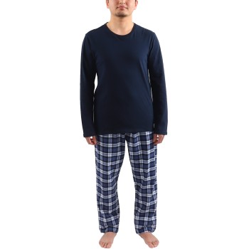 Esprit Gordon Pyjamas Set Blå/Hvid bomuld Small Herre