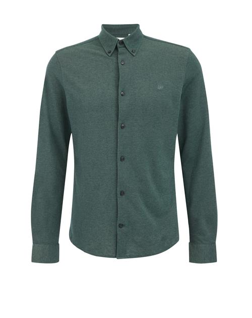 WE Fashion Skjorte  mørkegrøn