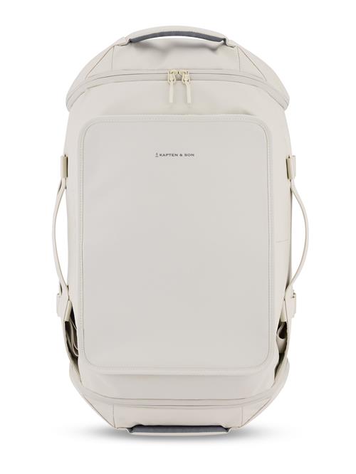 Kapten & Son Rejsetaske 'Lisbon Duffle Backpack Medium'  sand
