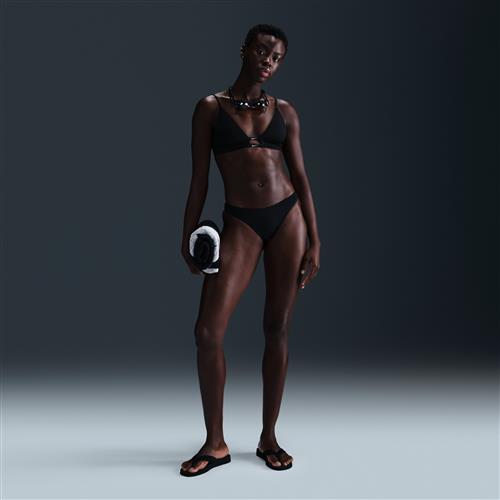 Nike Swim Essential-bikiniunderdel med stropper til kvinder - sort