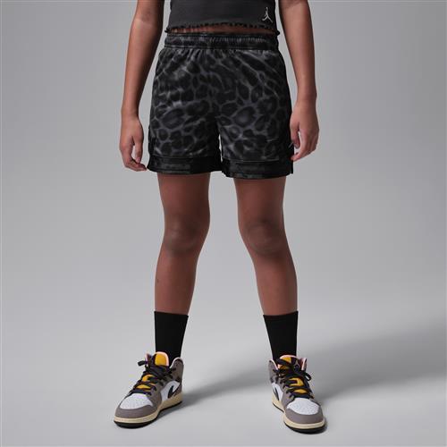 Jordan Dri-FIT Printed Sport Diamond-shorts til mindre børn - sort