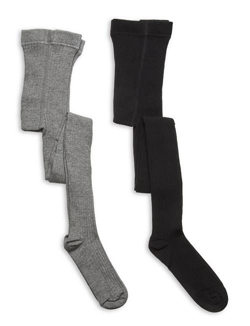 Minymo | Stocking - Solid Rib (2-Pack) | 80-86