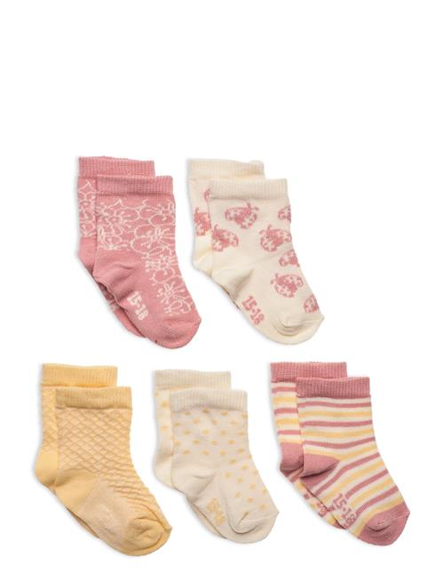Minymo | Socks W. Pattern (5-Pack) | 31/34