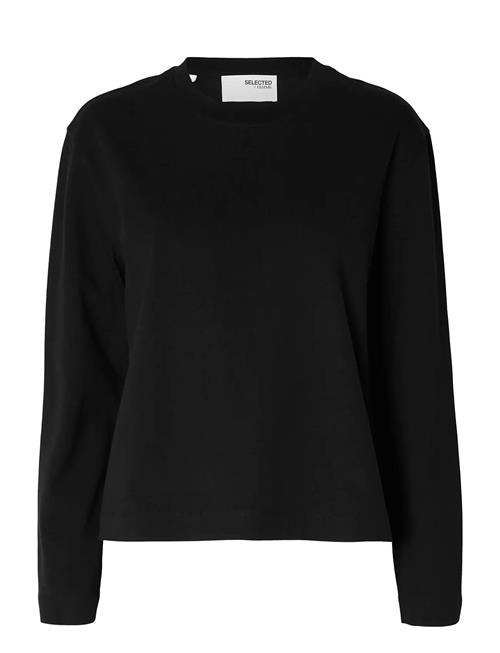 Selected | Slwessential Ls Boxy Tee Noos | M