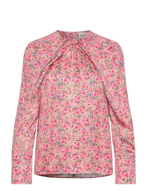 Malina | Evie Pleated Neckline Blouse | L