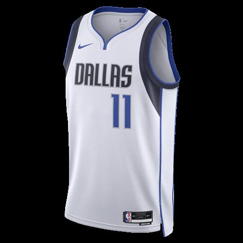 Kyrie Irving Dallas Mavericks 2022/23 Association Edition Nike Dri-FIT NBA Swingman-spillertrøje til mænd - hvid