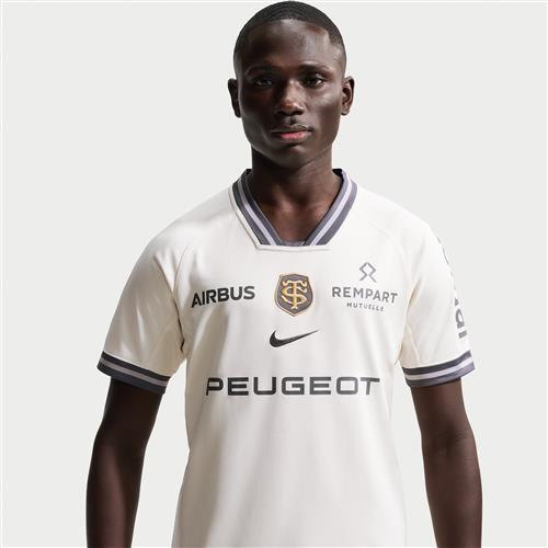 Stade Toulousain Men's Nike Rugby Stadium Jersey Fourth-spillertrøje til mænd - brun