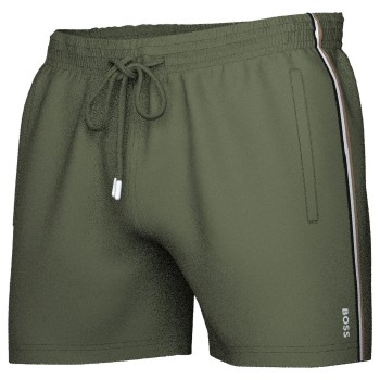 BOSS Badebukser Iconic Swimshorts Grøn polyester X-Large Herre