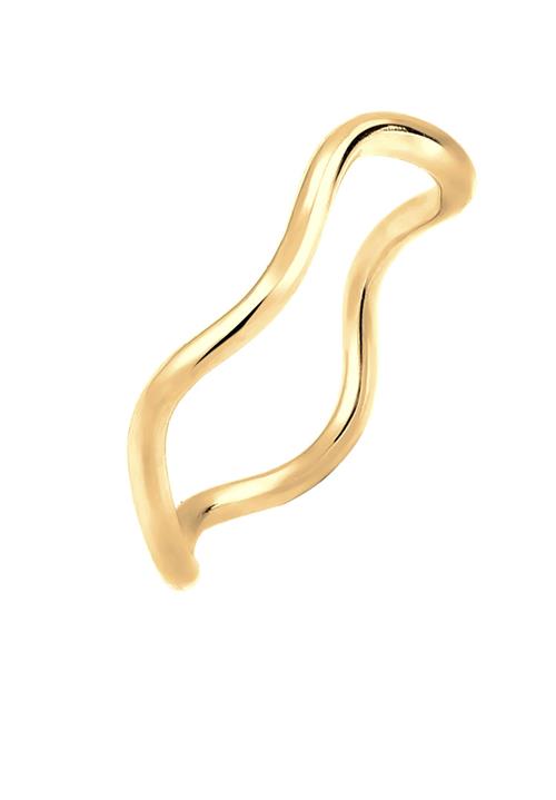 ELLI Ring 'Wave'  guld
