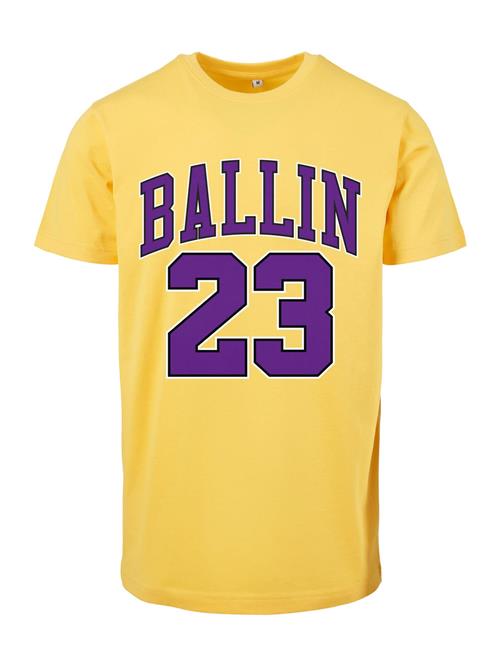 Mister Tee Bluser & t-shirts  gul / mørkelilla