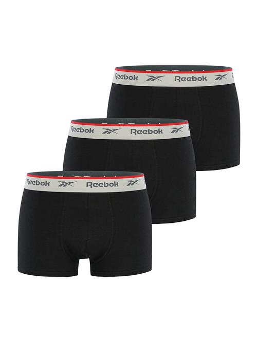 Reebok Sportsunderbukser 'Ovett'  basalgrå / lysegrå / rød / sort