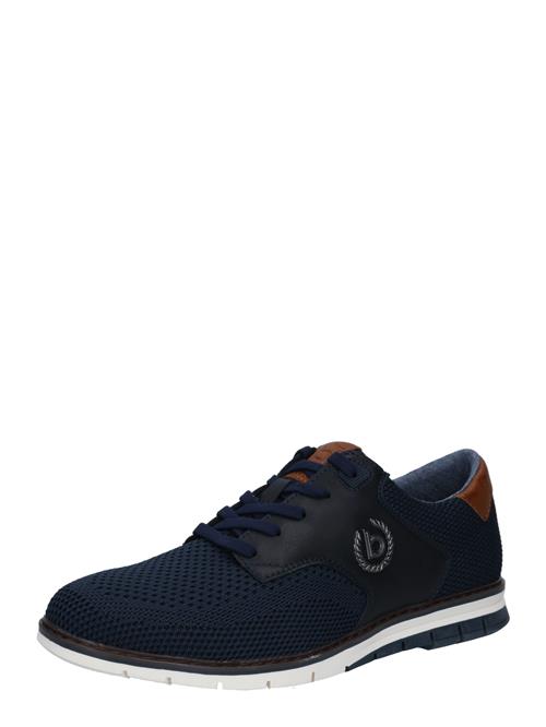 bugatti Sneaker low 'Sandman'  natblå / brun