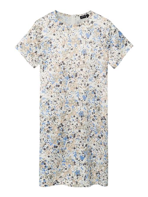 LMTD Kjole  beige / røgblå / blandingsfarvet / hvid