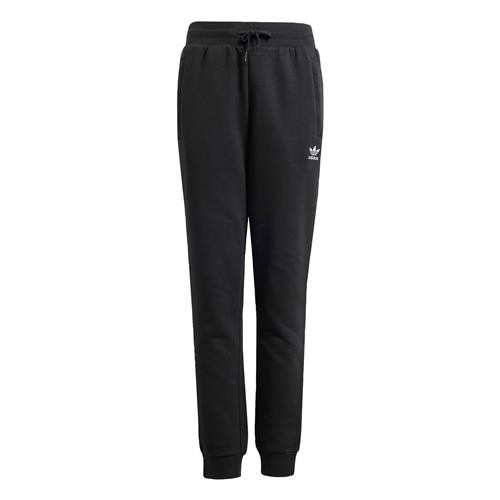 Se ADIDAS ORIGINALS Sportsbukser 'Trefoil Essentials'  sort / hvid hos About You