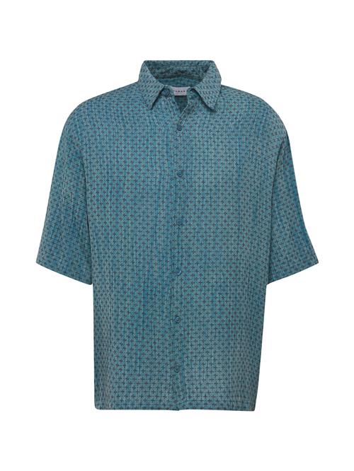 TOPMAN Skjorte  himmelblå / bordeaux