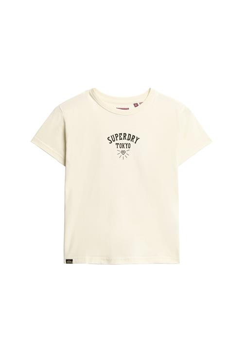 Superdry & Co Shirts  mørkegrøn / orange / lys pink / offwhite