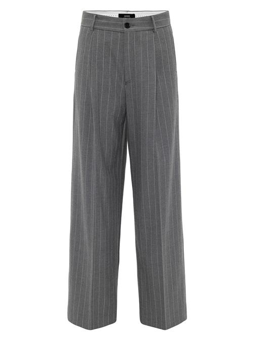 Antioch Bukser med fals  grå / hvid