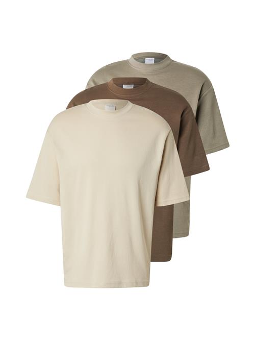 Se SELECTED Bluser & t-shirts 'SLHOSCAR'  creme / choko / taupe hos About You