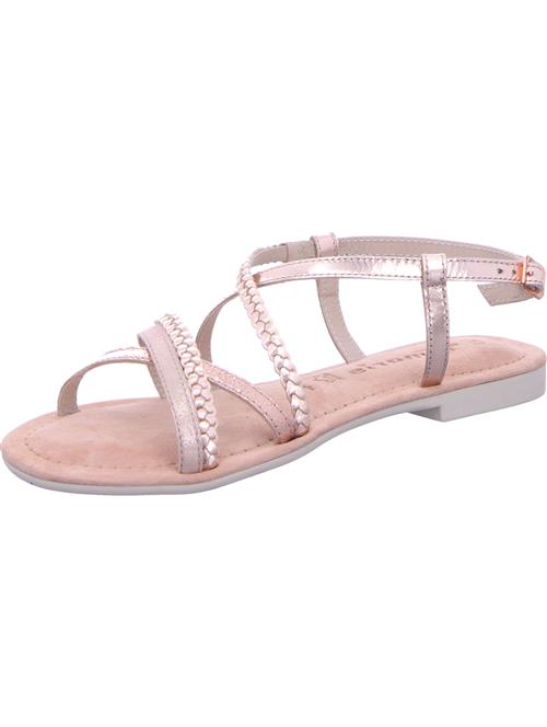Tamaris Sandaler med rem  rosa guld