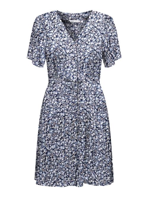 ONLY Sommerkjole 'ONLEVIDA'  natblå / lyseblå / pastellilla / hvid