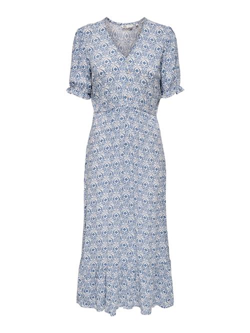 ONLY Sommerkjole 'ONLChianti'  dueblå / hvid