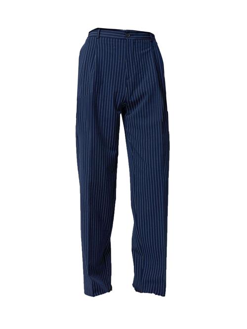 Antioch Bukser med fals  indigo / offwhite