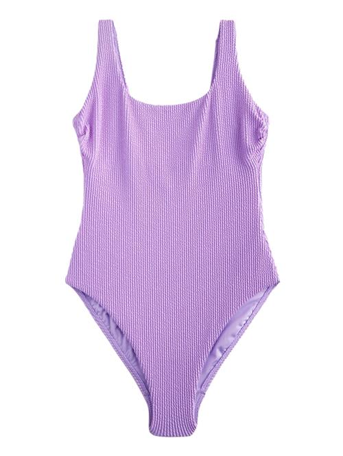 Next Formgivende badedragt  lavendel