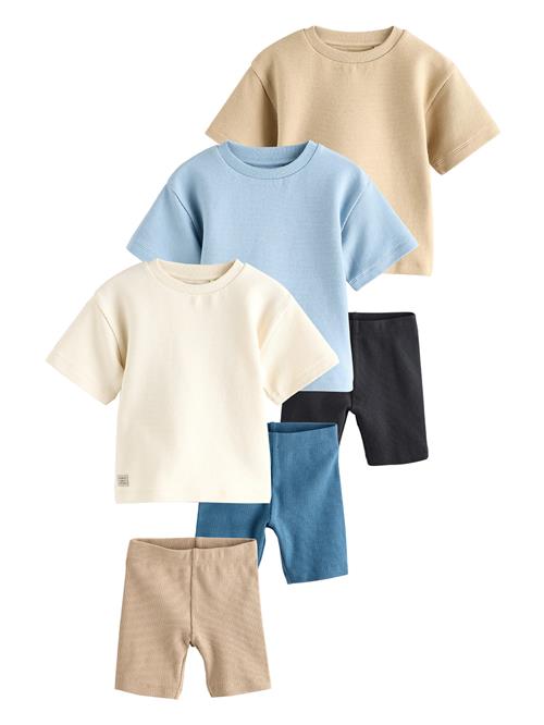 Next Sæt  beige / lysebeige / blå / lyseblå / sort