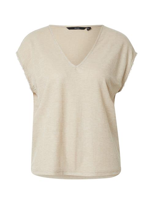 VERO MODA Shirts 'VMVIPS'  beige