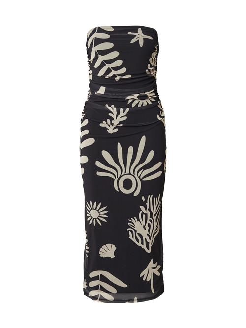 EDITED Kjole 'Wilia'  beige / marin