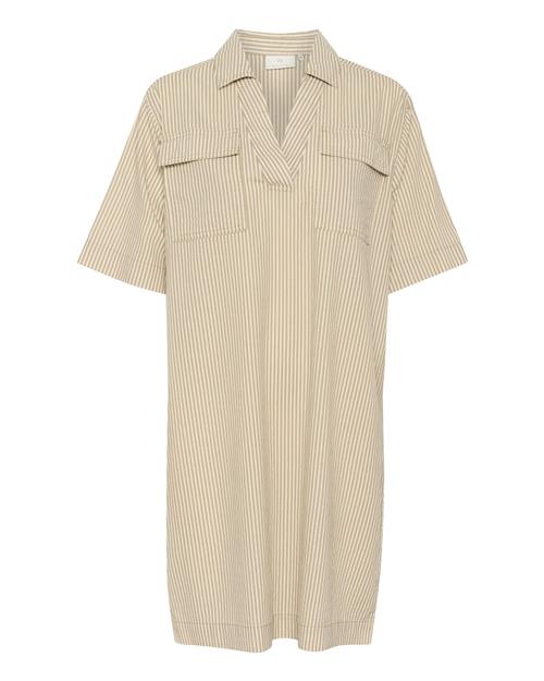 Kaffe Blusekjole 'KANaya'  beige / hvid