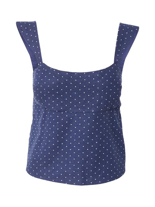 HOLLISTER Overdel  navy / hvid
