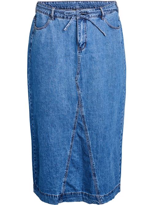 Zizzi Nederdel  blue denim