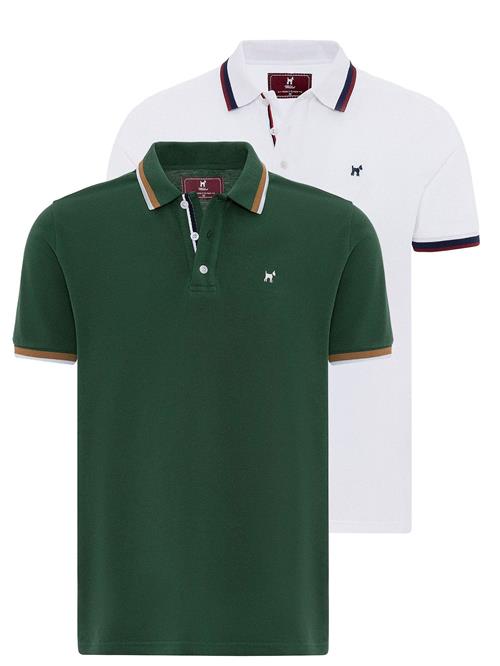 Williot Bluser & t-shirts  mørkegrøn / hvid