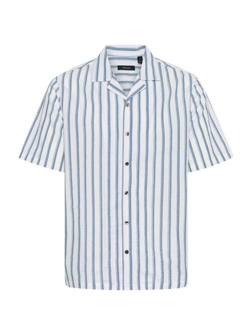 Matinique Skjorte 'Klampo'  blå / hvid