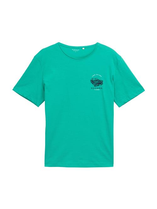 TOM TAILOR Bluser & t-shirts  marin / turkis / hvid