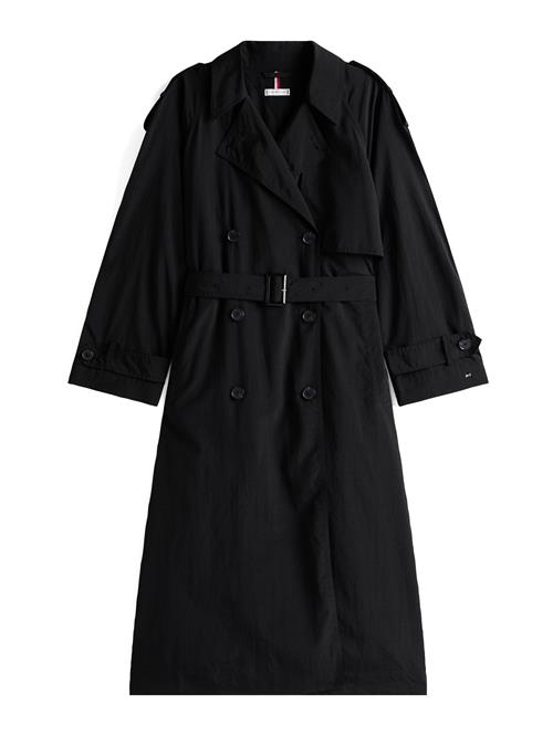 TOMMY HILFIGER Overgangsfrakke  sort