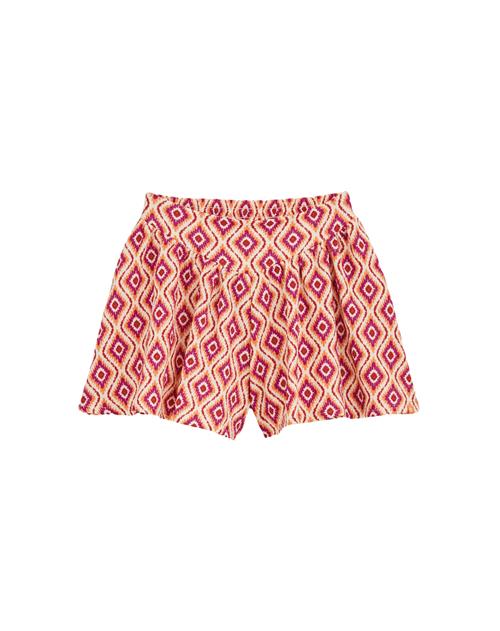 WE Fashion Bukser  orange / rød / hvid